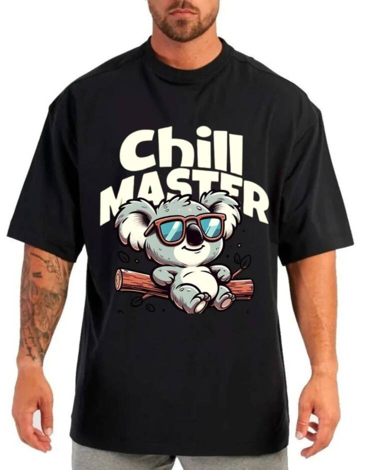 Chill Master Printed T- Shirt