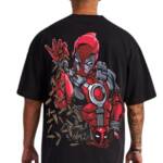 Dead Shooter Back Printed T-shirt