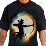 Lord Shree Ram Printed Oversized Boxy Fit T-Shirt