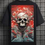 Rooted Skull Oversized T-Shirt