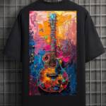 MELODIC VIBES GUITAR T-SHIRT