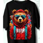 Minimalist Bear Silhouette