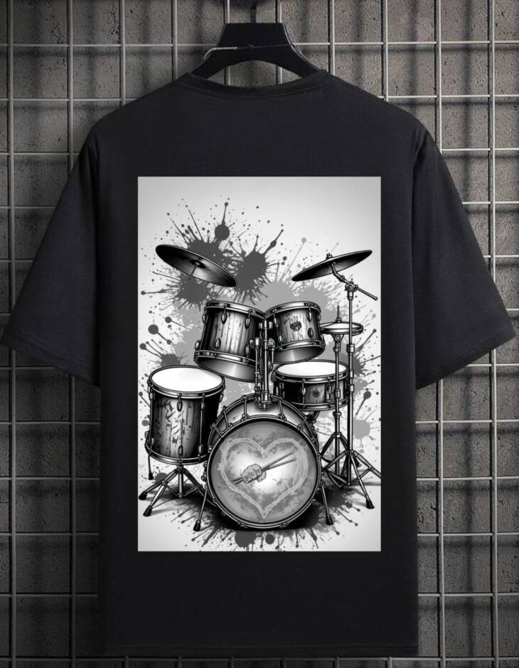 Drum set Graphics Print