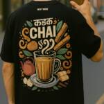 Kadak Chai Oversized Graphic T-Shirt