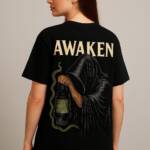 Awaken Oversized Graphic T-Shirt